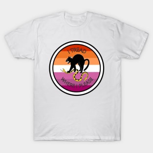 Don't Tread on Me - Lesbian T-Shirt